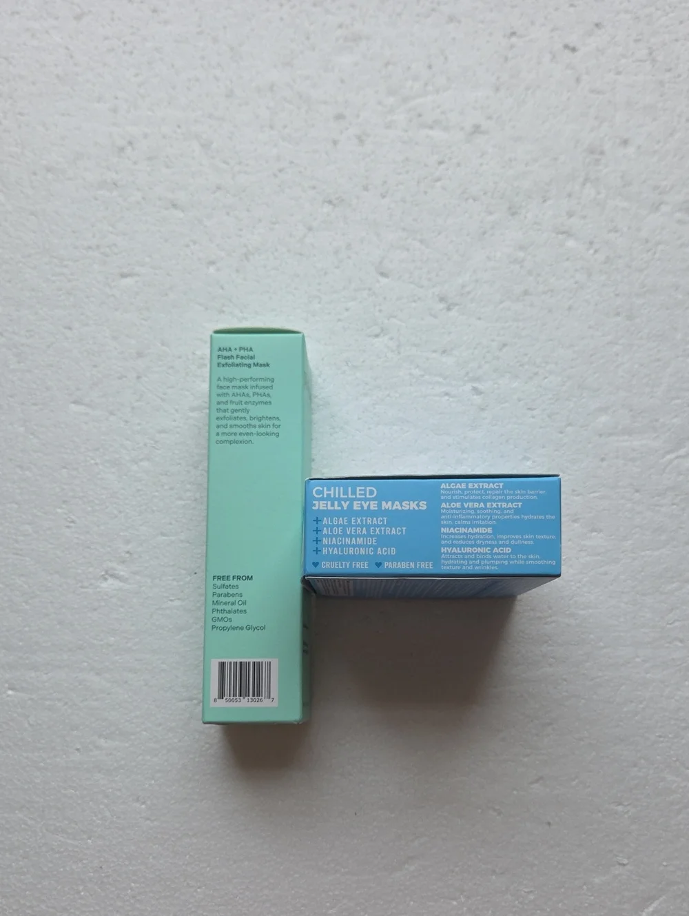 Purlisse AHA + PHA Flash Facial Mask 1.7oz & LASplash Chilled Jelly Eye Masks